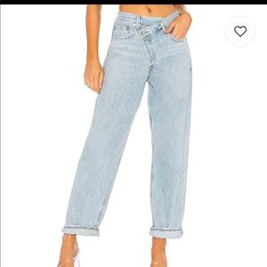 Agolde Crisscross Jeans in Suburbia